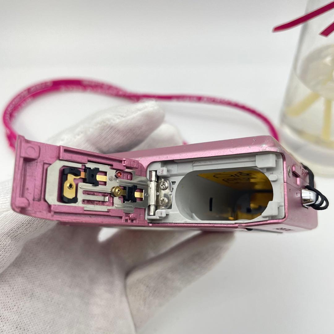 スマホ転送OK✨PENTAX Optio S40✨動作確認済 単三電池 可愛い♪