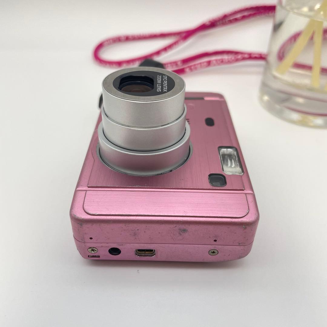 スマホ転送OK✨PENTAX Optio S40✨動作確認済 単三電池 可愛い♪