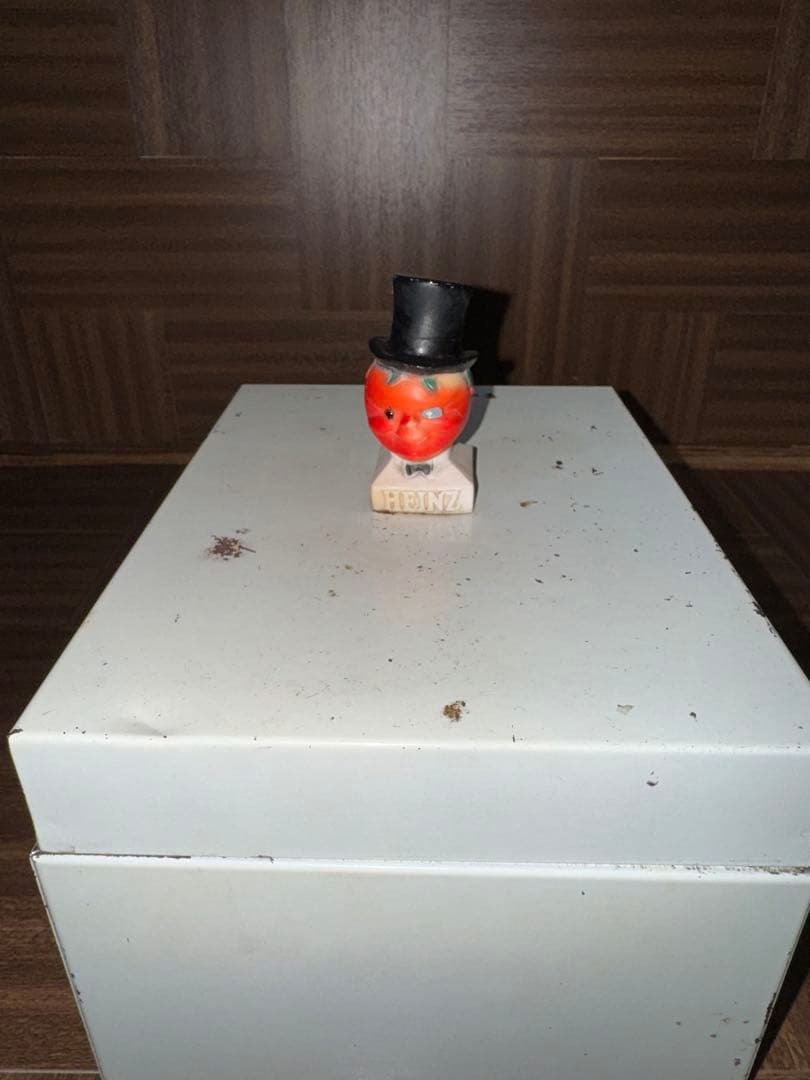 ビンテージ ハインツ メタル インダストリアルボックス ミスターアリストクラット