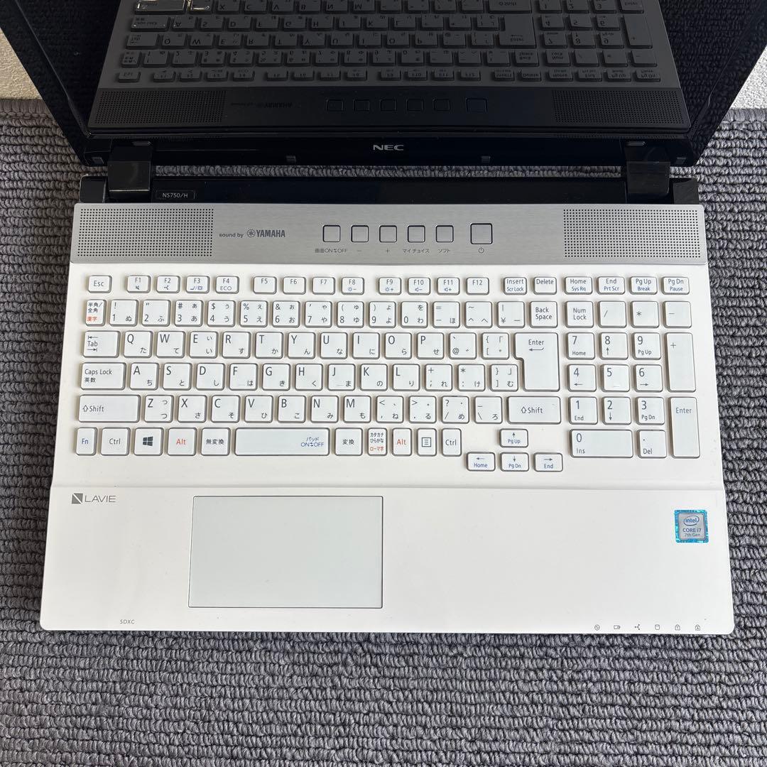 NEC LAVIE NS750/H i7-7500U メモリ8GB タッチパネル