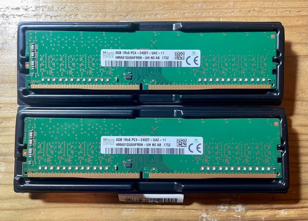 SK hynix DDR4 メモリ 8GB*2 =16GB PC4-2400T