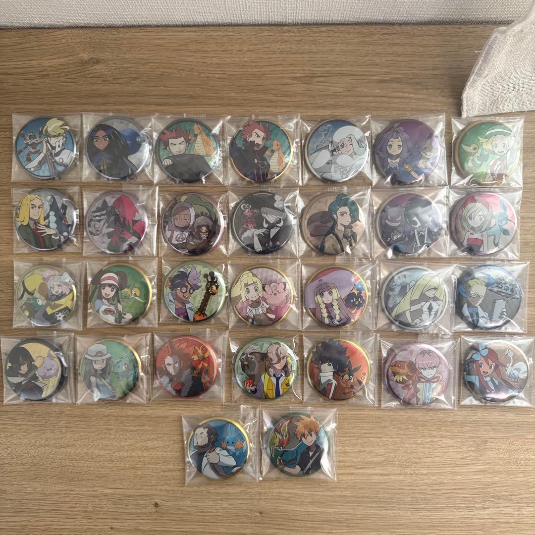 ポケモン　缶バッジ　まとめ売り　30個【5029