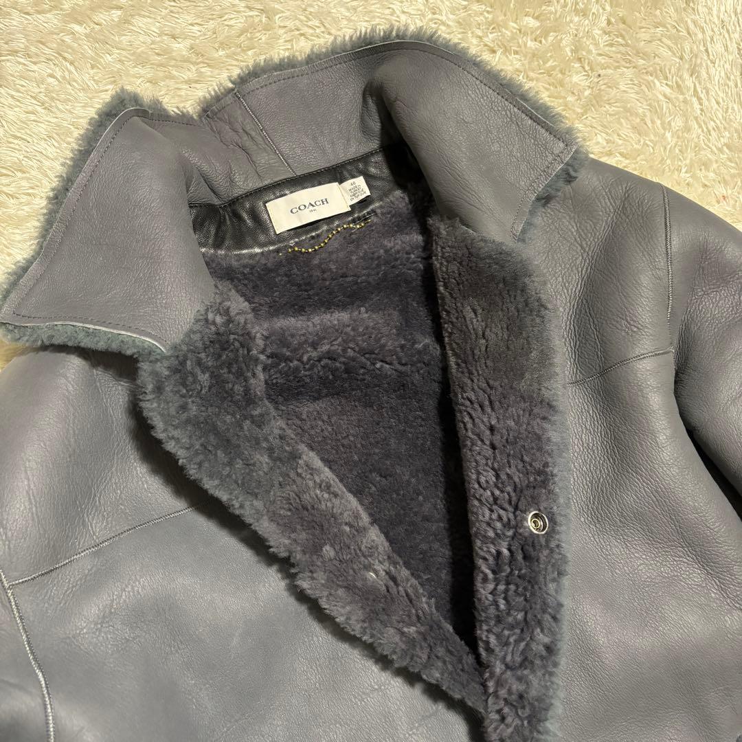 極美品✨ COACH SHEARLING SNAP FRONT JACKET