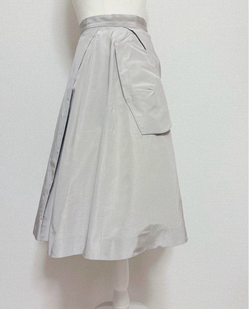最高級　希少アーカイブ❤︎ Dior ❤︎伊製 シルク タフタスカート　美シルエット