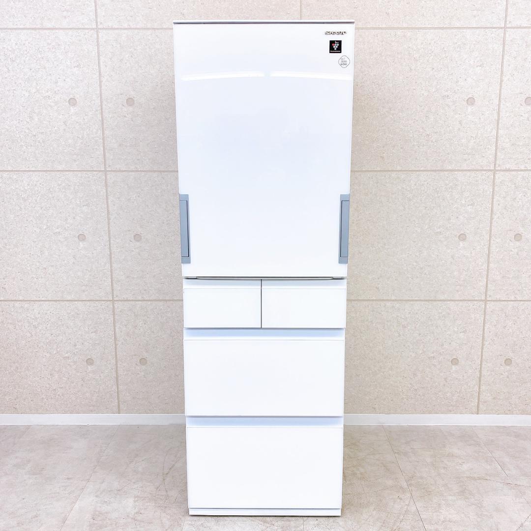 2020年製 SHARP 冷凍冷蔵庫 SJ-GW41F-W 412L