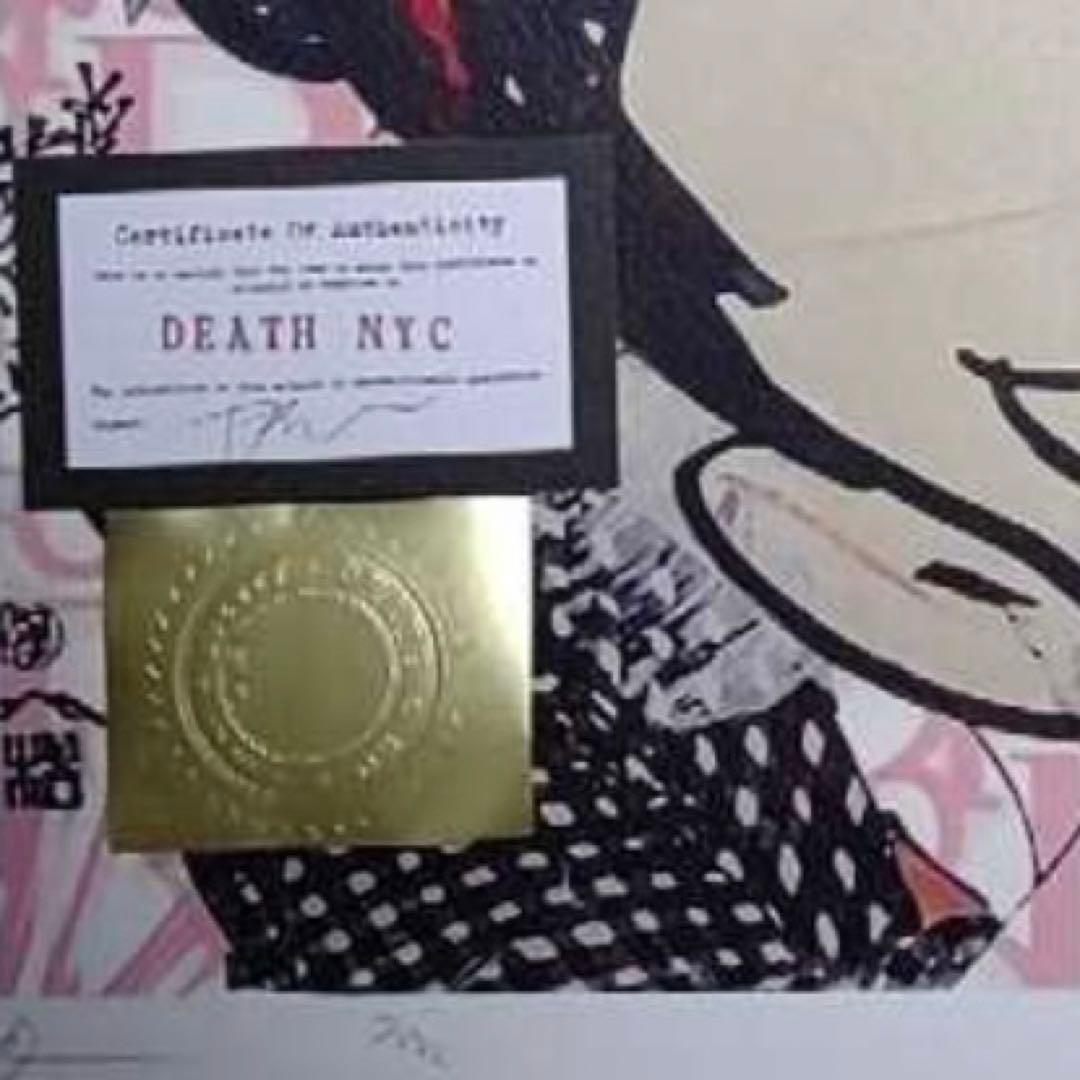 DEATH NYC 世界限定100枚 アートポスター奈良美智／浮世線／ディオール
