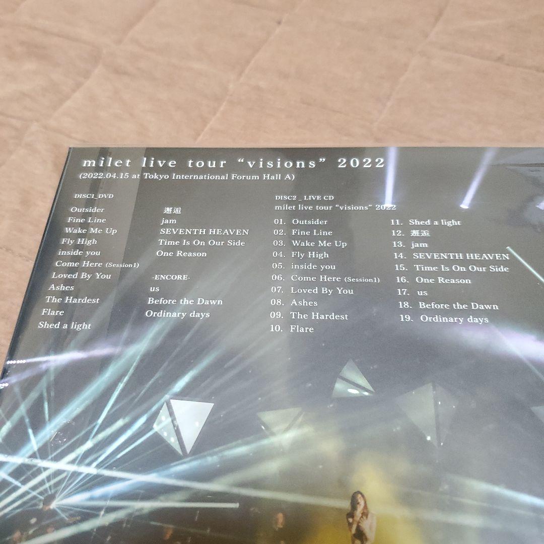 milet CD DVD3枚 CD Blu-ray1枚