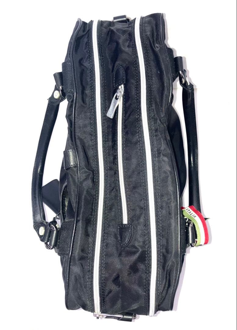 オロビアンコ　3way ビジネスバッグ ブラック ナイロン×レザー