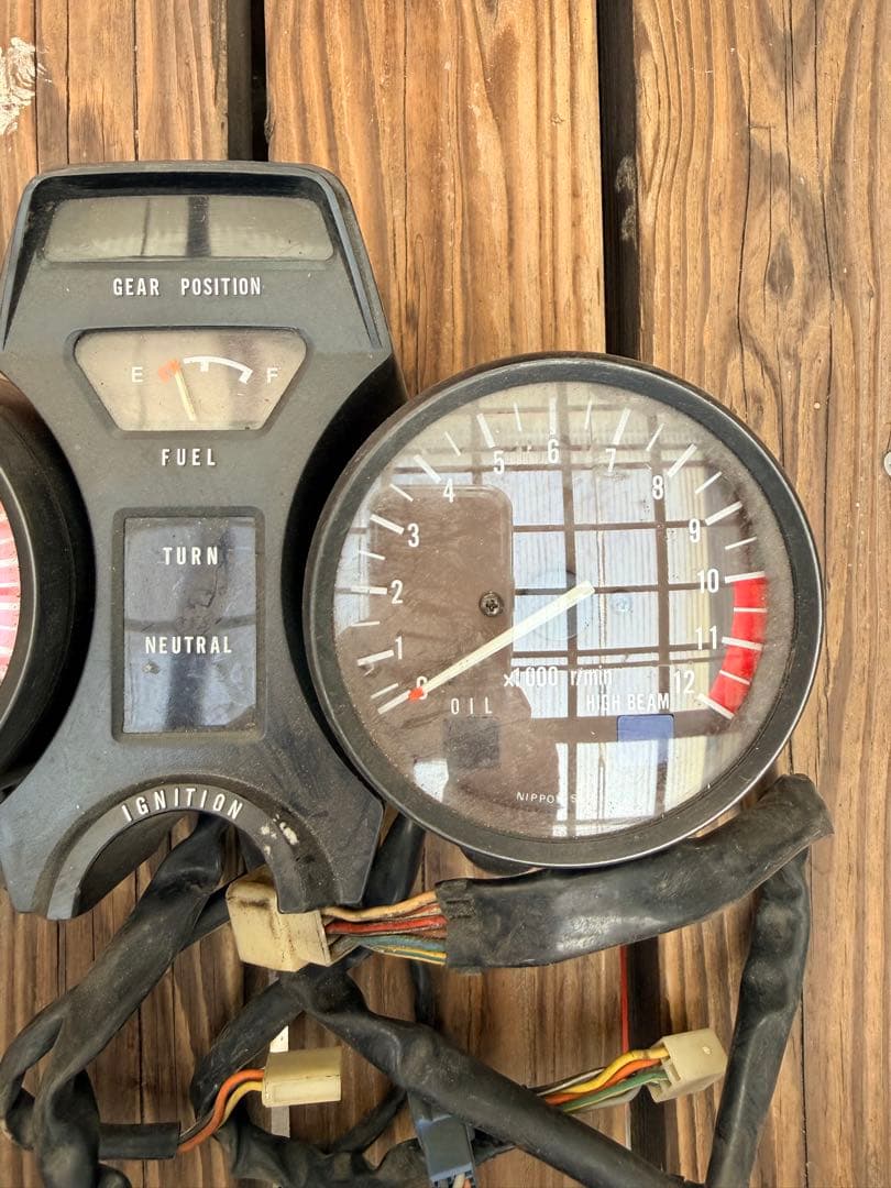 GSX400F バイクメーター