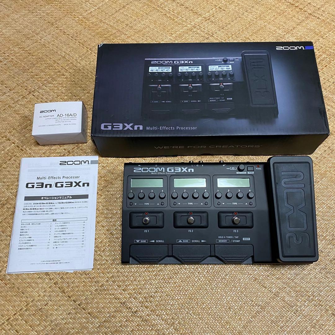 【ジャンク】ZOOM G3Xn マルチエフェクター