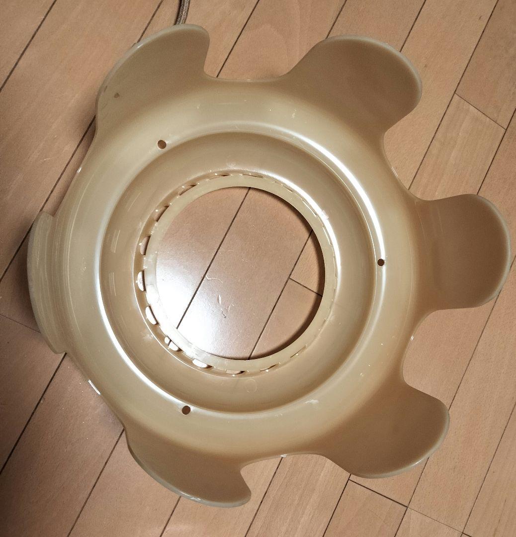 ナショナル製 昭和レトロポップ フリル 蛍光灯 照明 ペンダント ライト