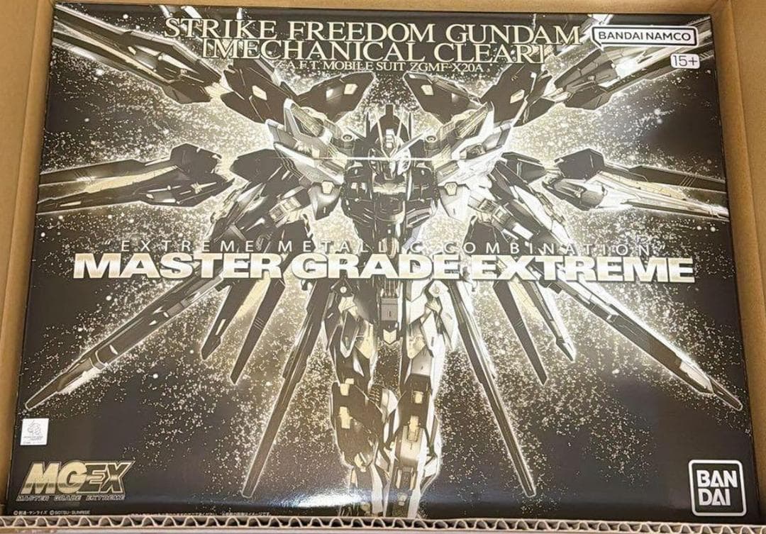 【新品未開封】MGEX ストライクフリーダムガンダム メカニカルクリア【送料無料