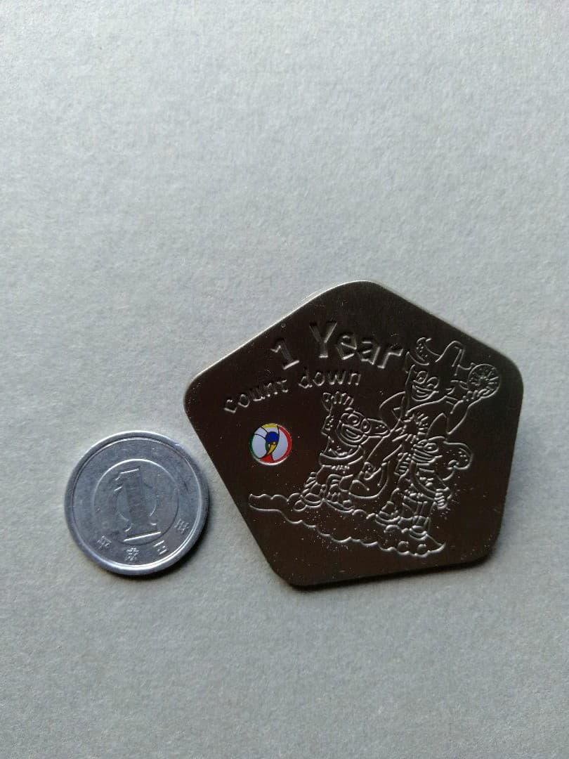 ピンバッジ　FIFAカウントダウン1year