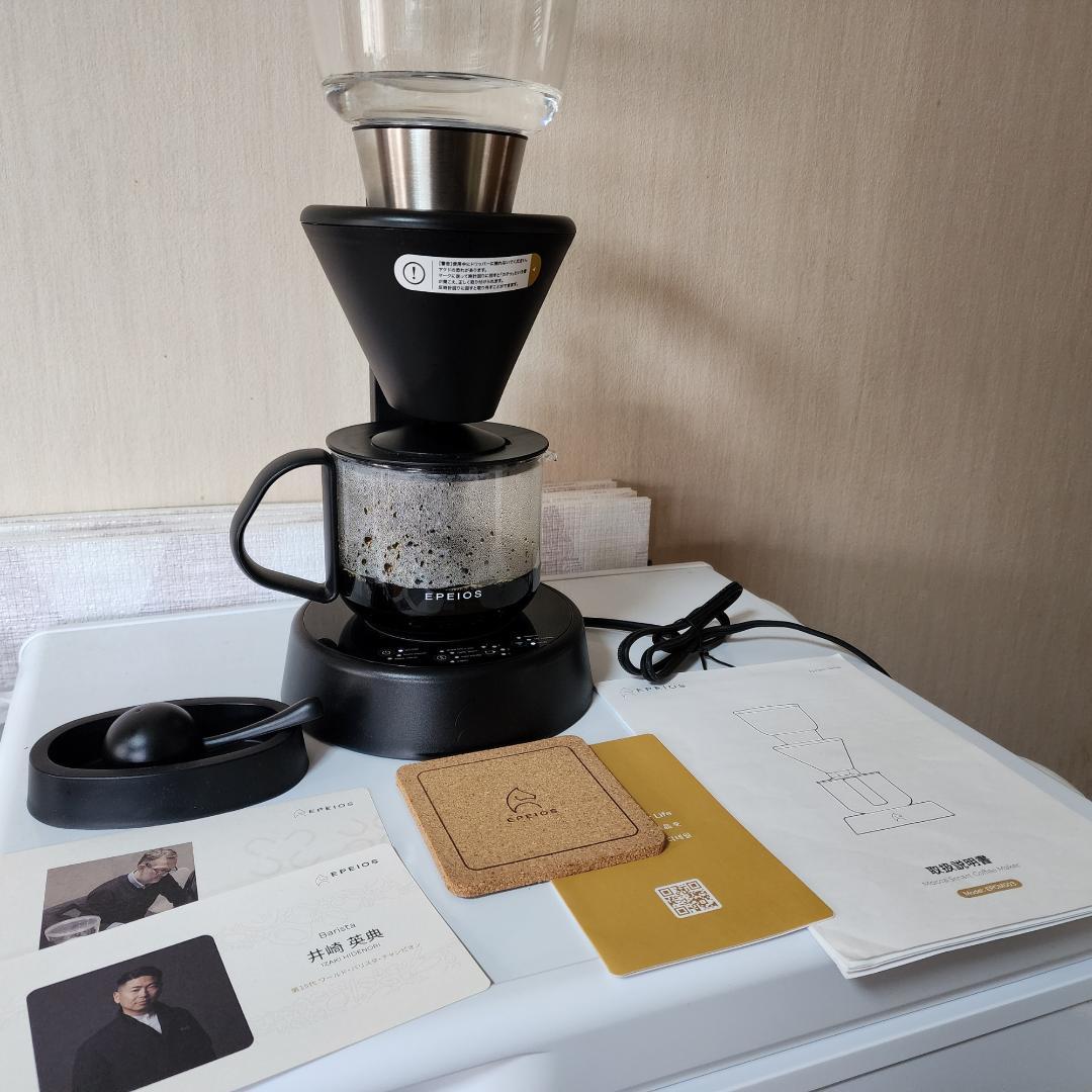 【動作確認済】EPEIOS MOCCA コーヒーメーカー 説明書・付属品あり