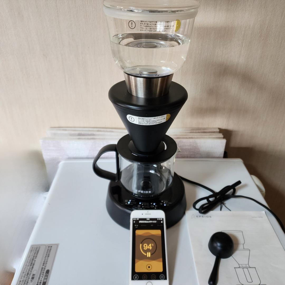 【動作確認済】EPEIOS MOCCA コーヒーメーカー 説明書・付属品あり