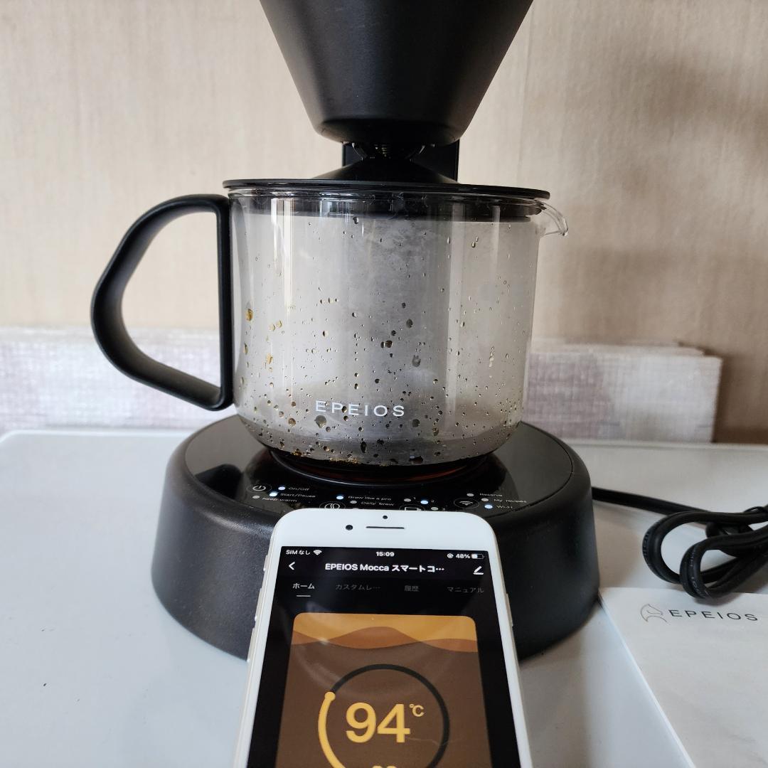 【動作確認済】EPEIOS MOCCA コーヒーメーカー 説明書・付属品あり