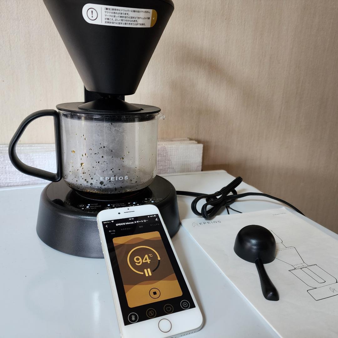 【動作確認済】EPEIOS MOCCA コーヒーメーカー 説明書・付属品あり