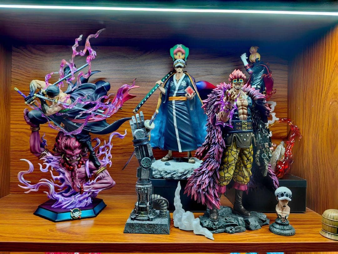 ワンピース 【地獄阿修羅】ゾロ フィギュア 塗装済み完成品 ガレージキット