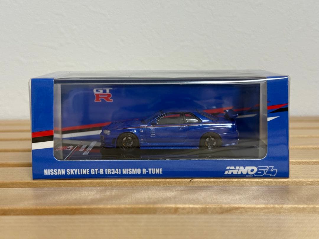 ミニカー INNO64 1/64 Nissan Skyline GT-R (R34)