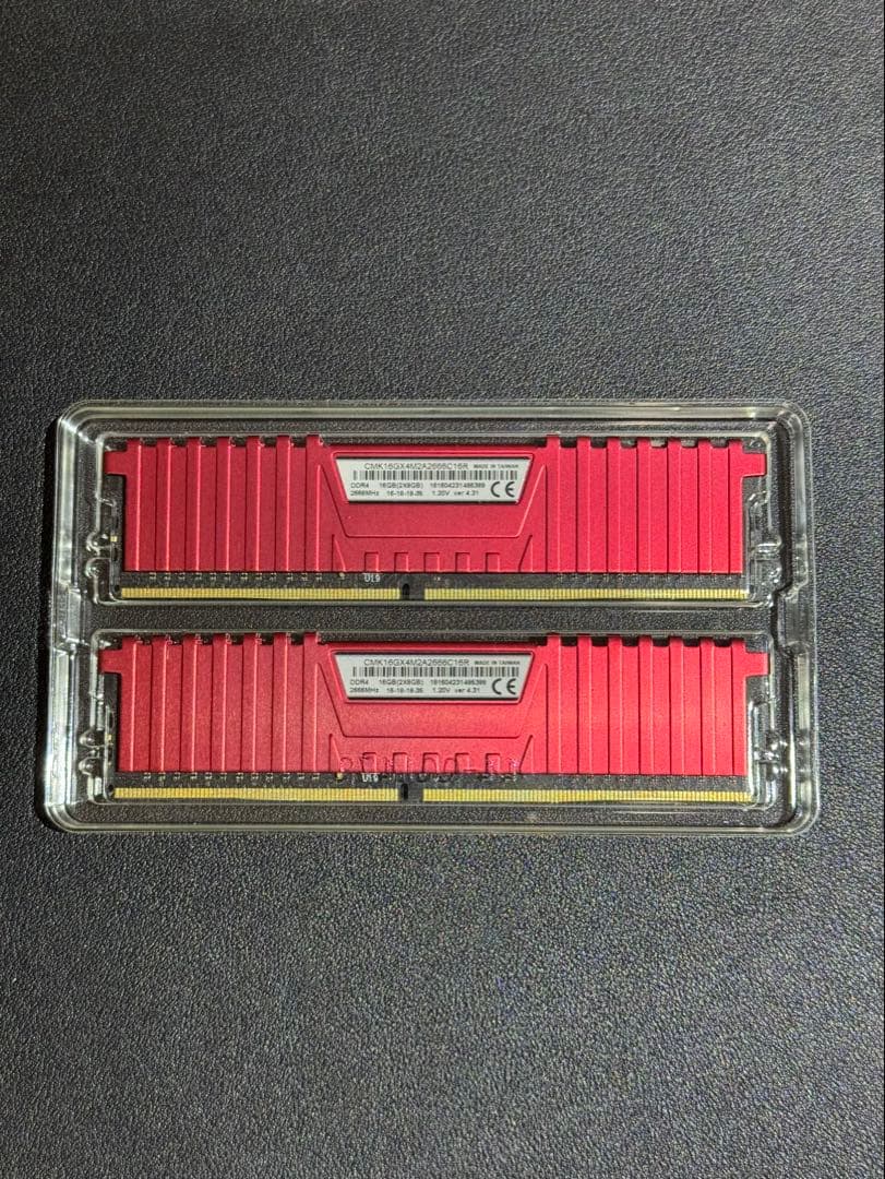 CORSAIR VENGEANCE LPX DDR4 16GB (8GB×2)