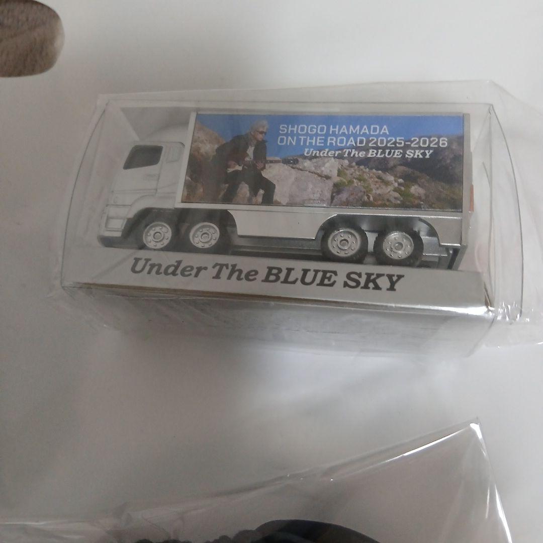 浜田省吾 ツアートラックミニカー&スマートフォンスタンド&レザーキーリング