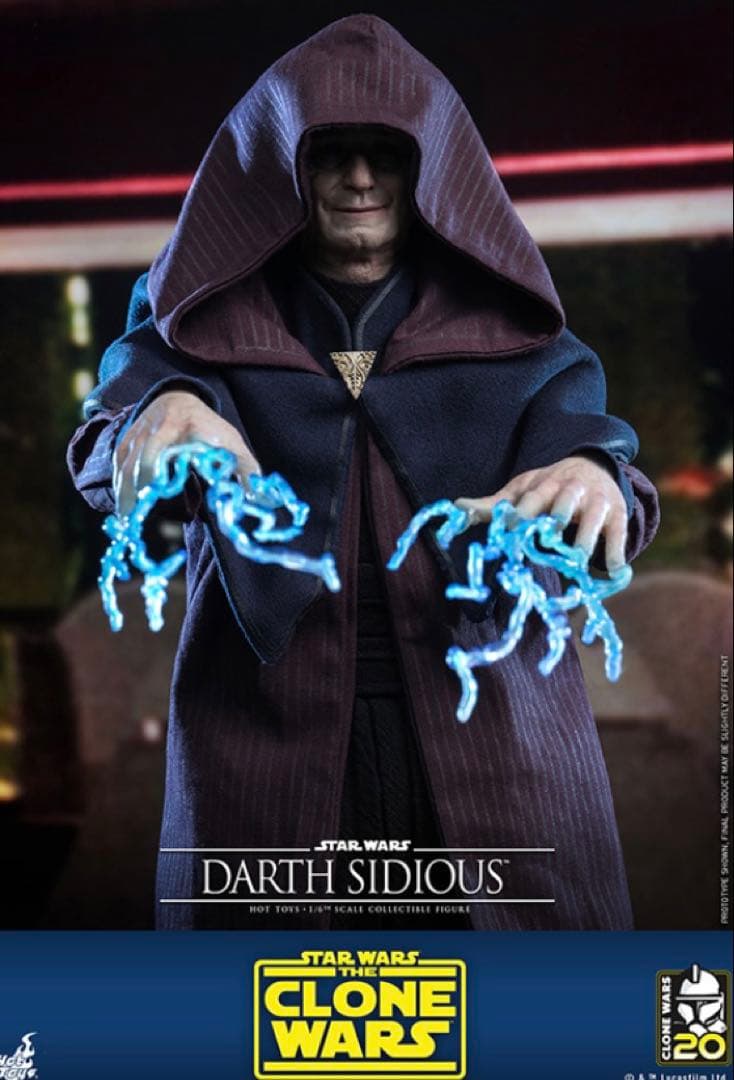 ホットトイズ ダース・シディアスSTAR WARS 1/6