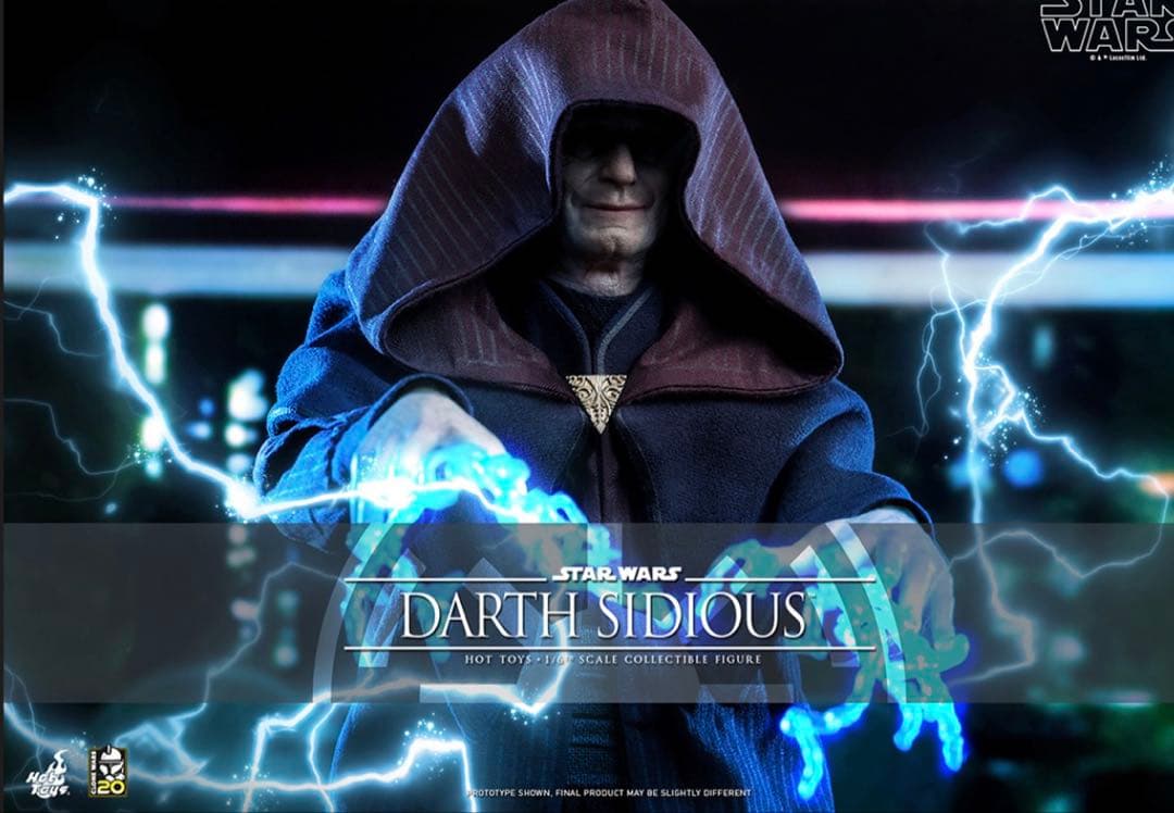 ホットトイズ ダース・シディアスSTAR WARS 1/6