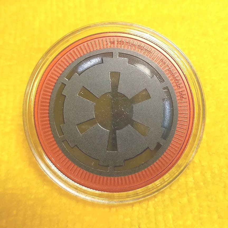 ニウエピュアシルバー　スターウォーズ銀河帝国宇宙　世界限定100