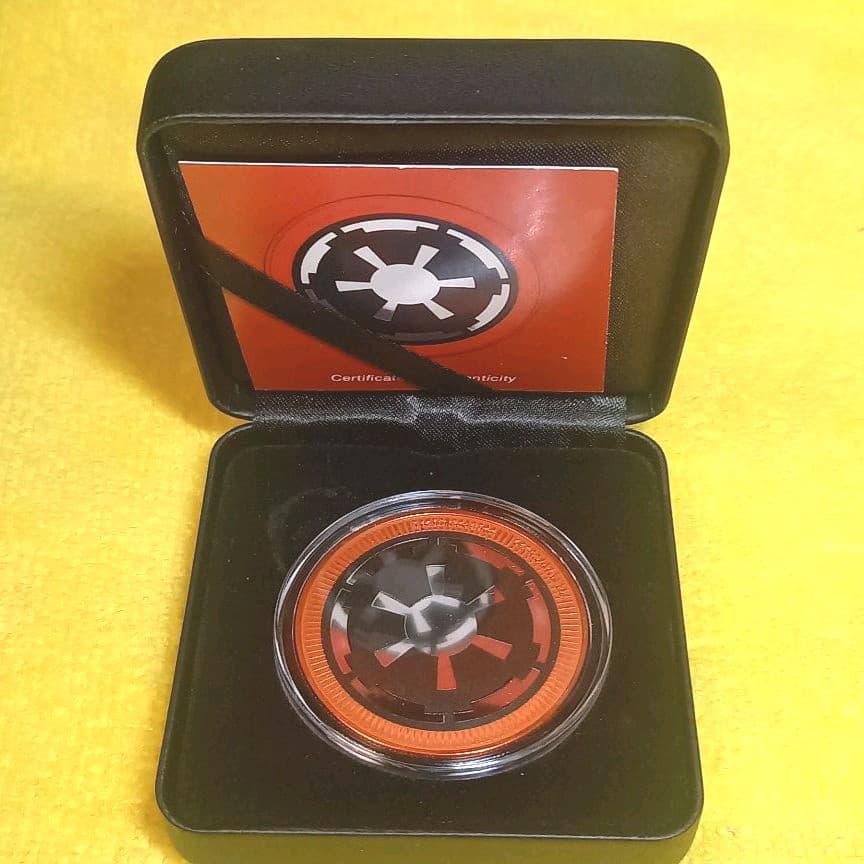 ニウエピュアシルバー　スターウォーズ銀河帝国宇宙　世界限定100