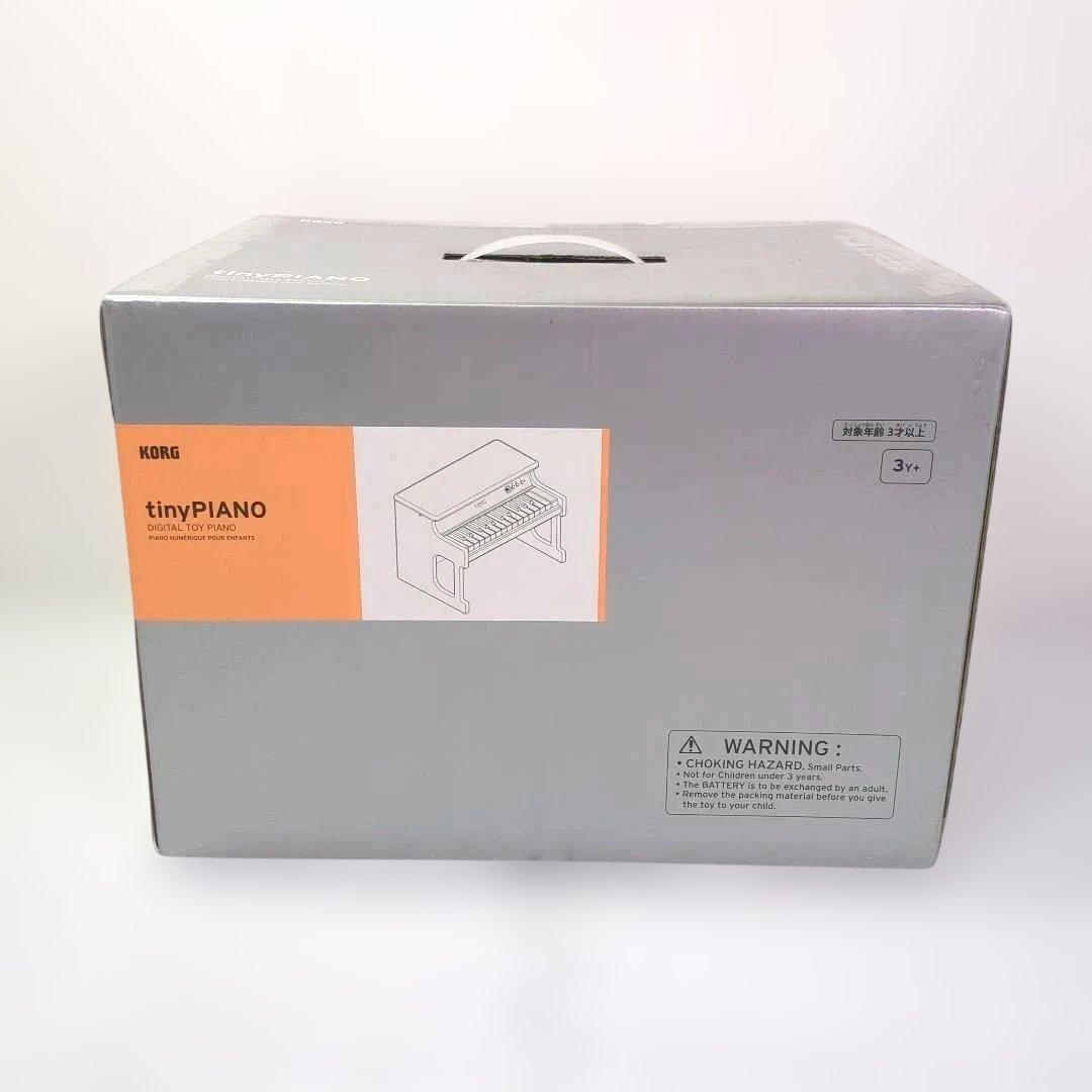 【新品】KORG tinyPIANO タイニーピアノ ミニ鍵盤25鍵 レッド 赤