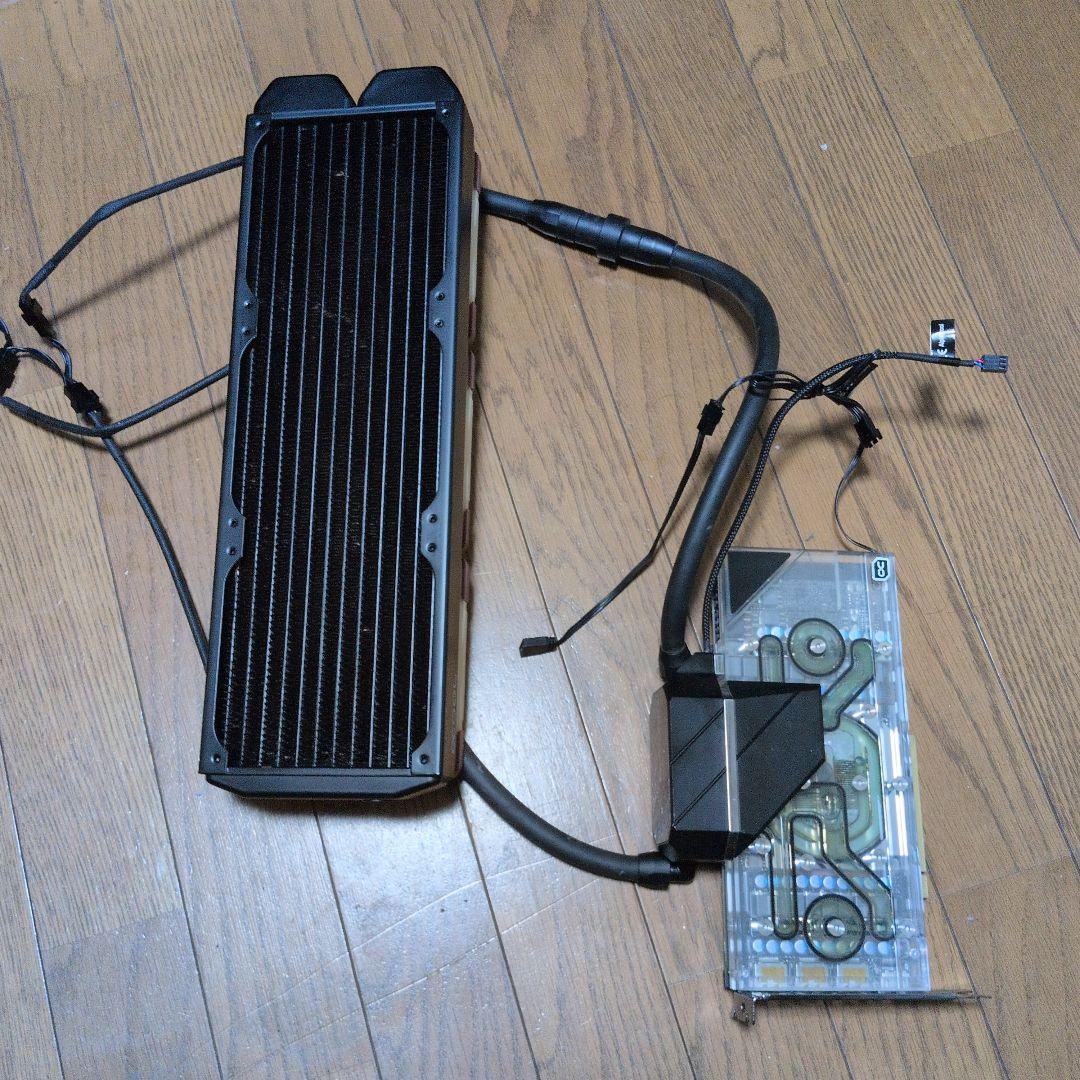 ど*売様 GALAKURO GeForce RTX 3080 Ti 簡易水冷改造