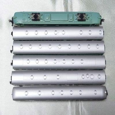 【新年特価】　KATO　特急「はと」青大将　EF58形電気機関車＋客車5両