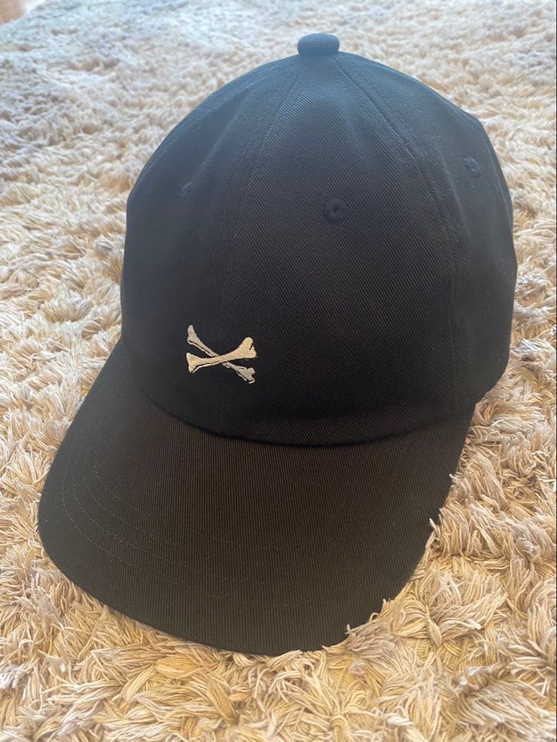 WTAPS クロスボーン ブラック キャップ