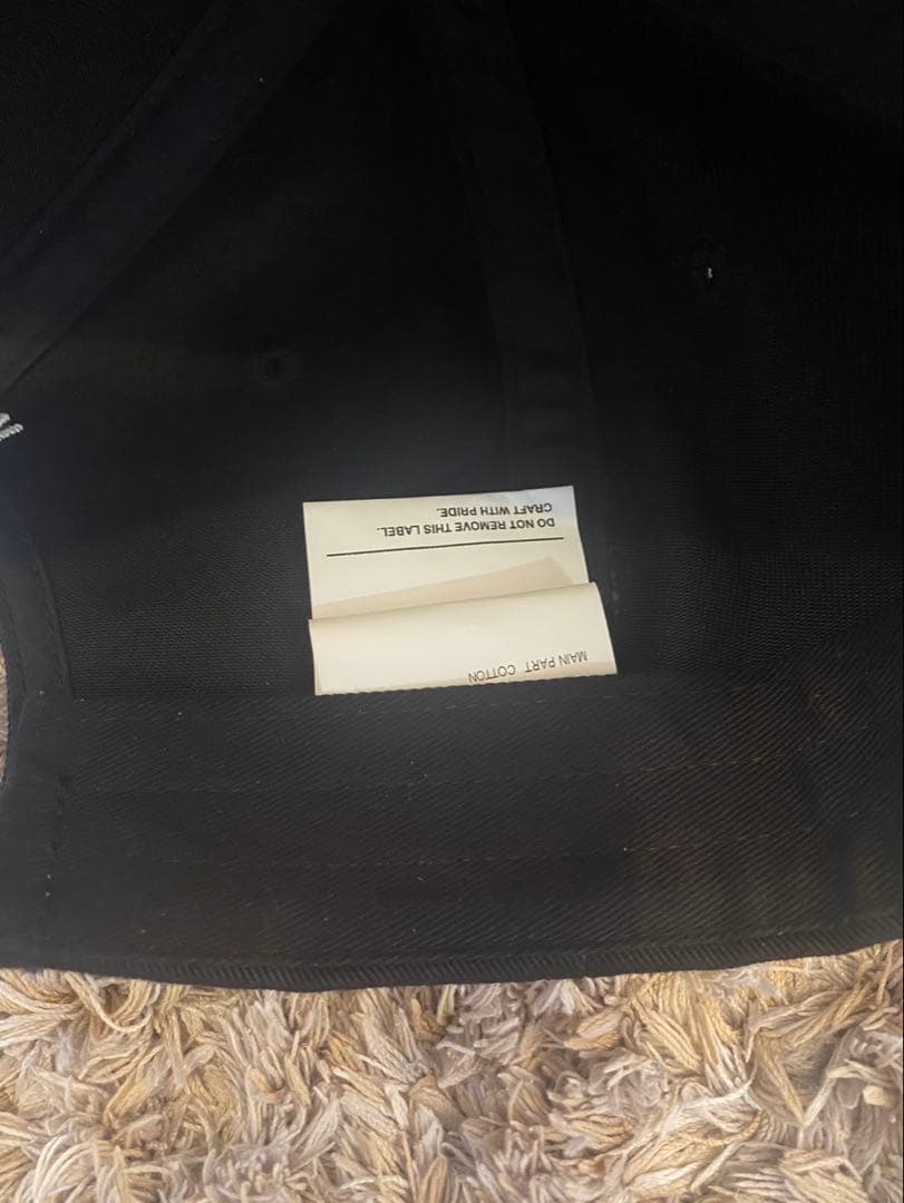 WTAPS クロスボーン ブラック キャップ