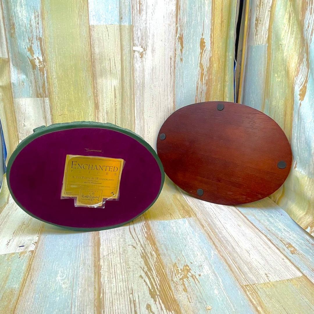 激レア★WDCC 不思議の国のアリス ティーパーティー フィギュア お茶会