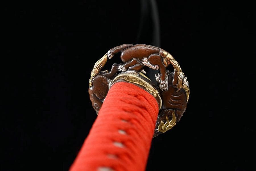 『火麒麟』 模造刀 居合刀 武士道 武具 漢剣 唐刀 龍泉剣 手鍛造打