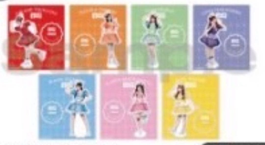 FRUITS ZIPPER アクスタコンプリートセット　新品未開封