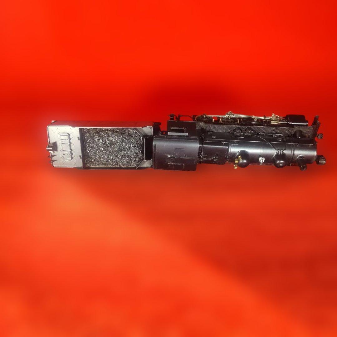 Ｄ型外国蒸気機関車、動作確認済み、HOゲージ