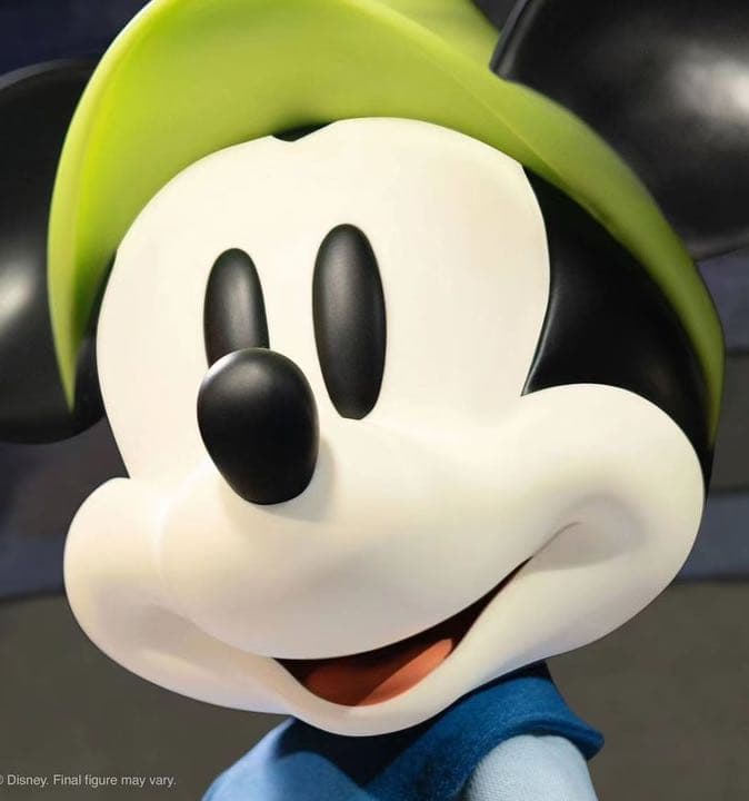 ディズニー　リトルテーラー　ミッキーマウス　ソフビ　フィギュア// super7