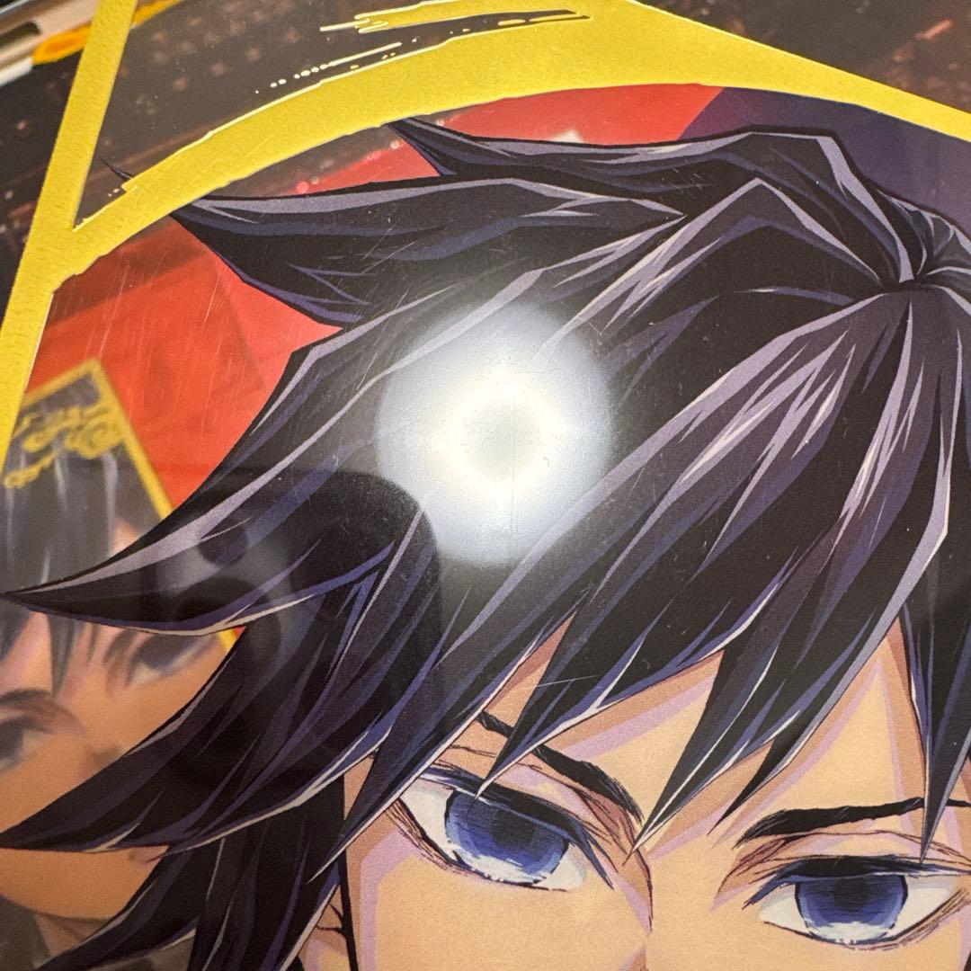 鬼滅の刃 柱展 ランダムミニクリア色紙 冨岡義勇　2点