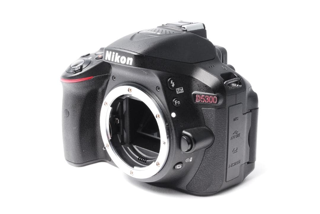 【新品級】Nikon D5300 Wレンズ デジタル一眼レフカメラ スマホ転送