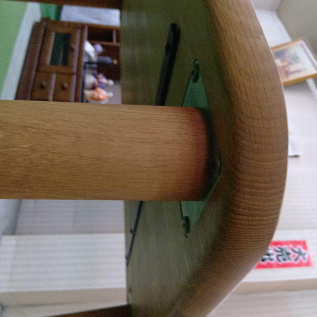 飛騨産業 オーダー テーブル 侭　トノ-形　丸テパー 足　 船底面 型