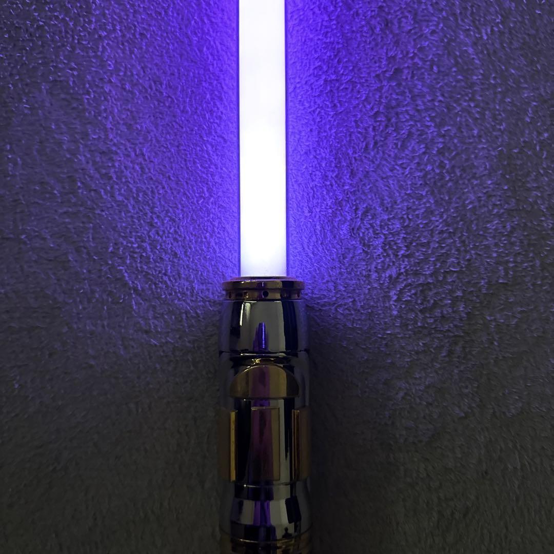 希少 マスターレプリカ FXライトセーバー 紫 メイスウィンドウ スターウォーズ