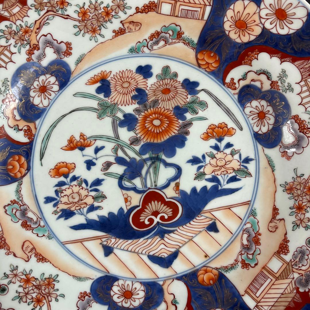 116 セール　色絵　錦　元　伊万里　有田　皿　中国　鍋島　九谷