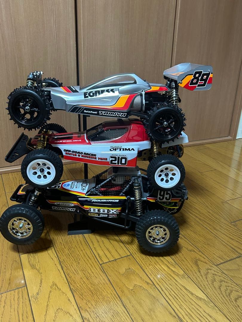 ラジコンスタンド　タミヤ、京商、ヨコモなどに対応　2セット