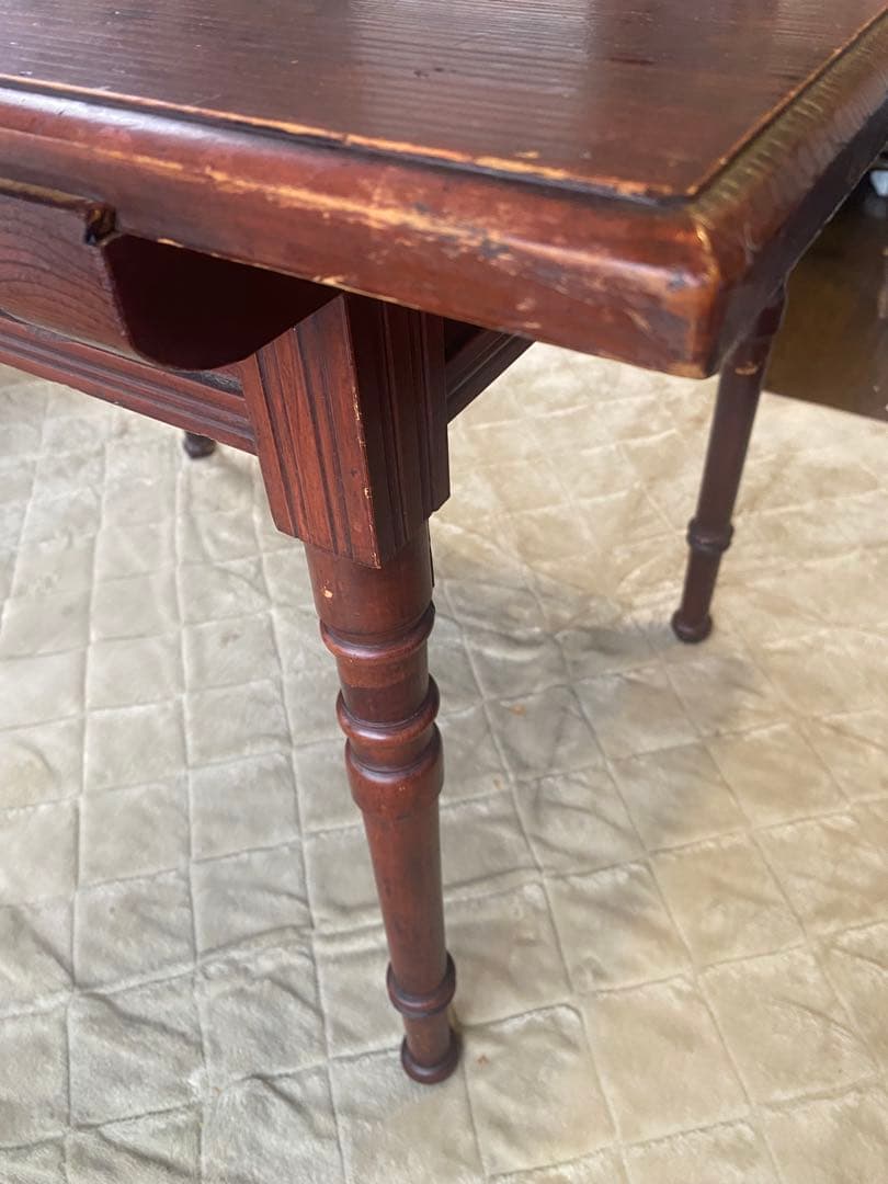 レトロ＊アンティーク＊ダイニングテーブル＊引き出し