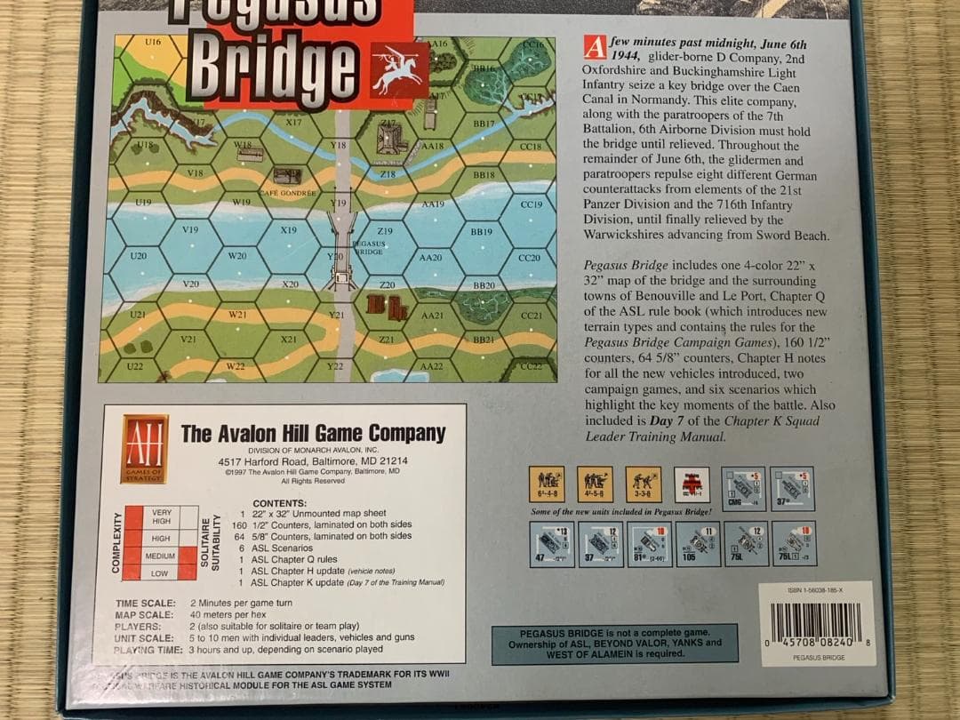 ASL Pegasus Bridge (English) ウォーゲーム