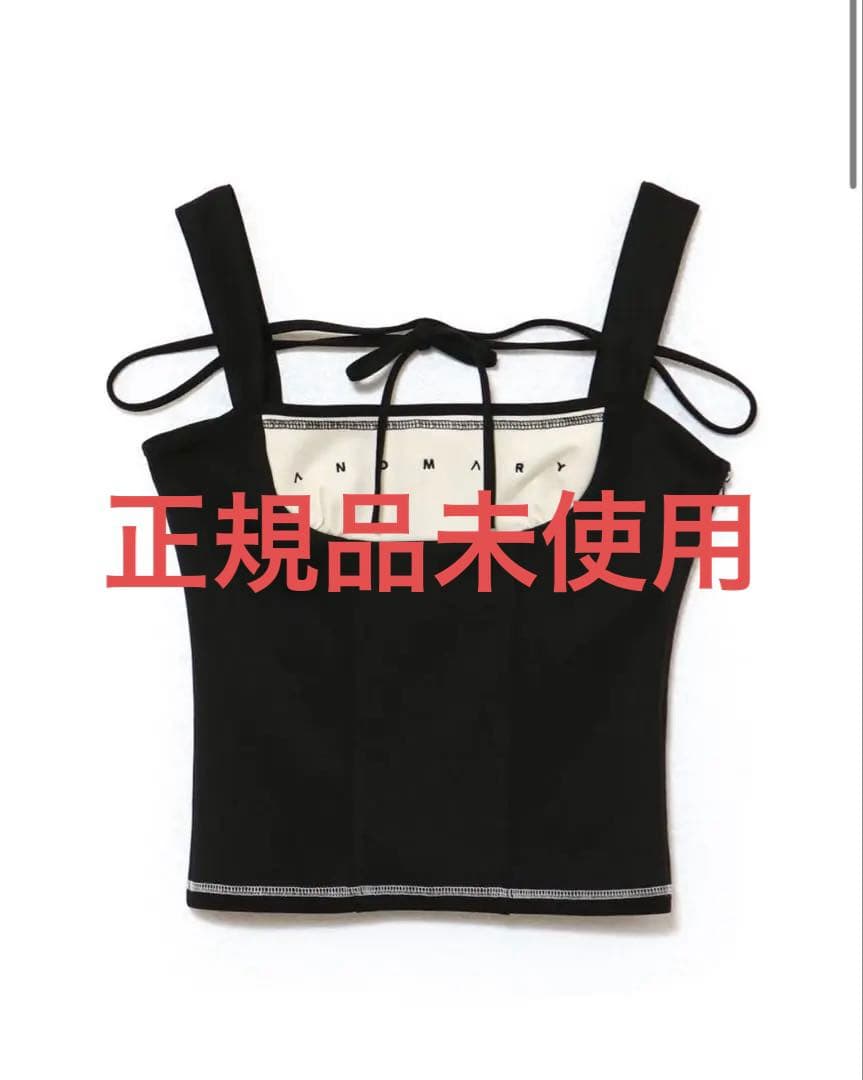 トップス andmary Luca stitch tops