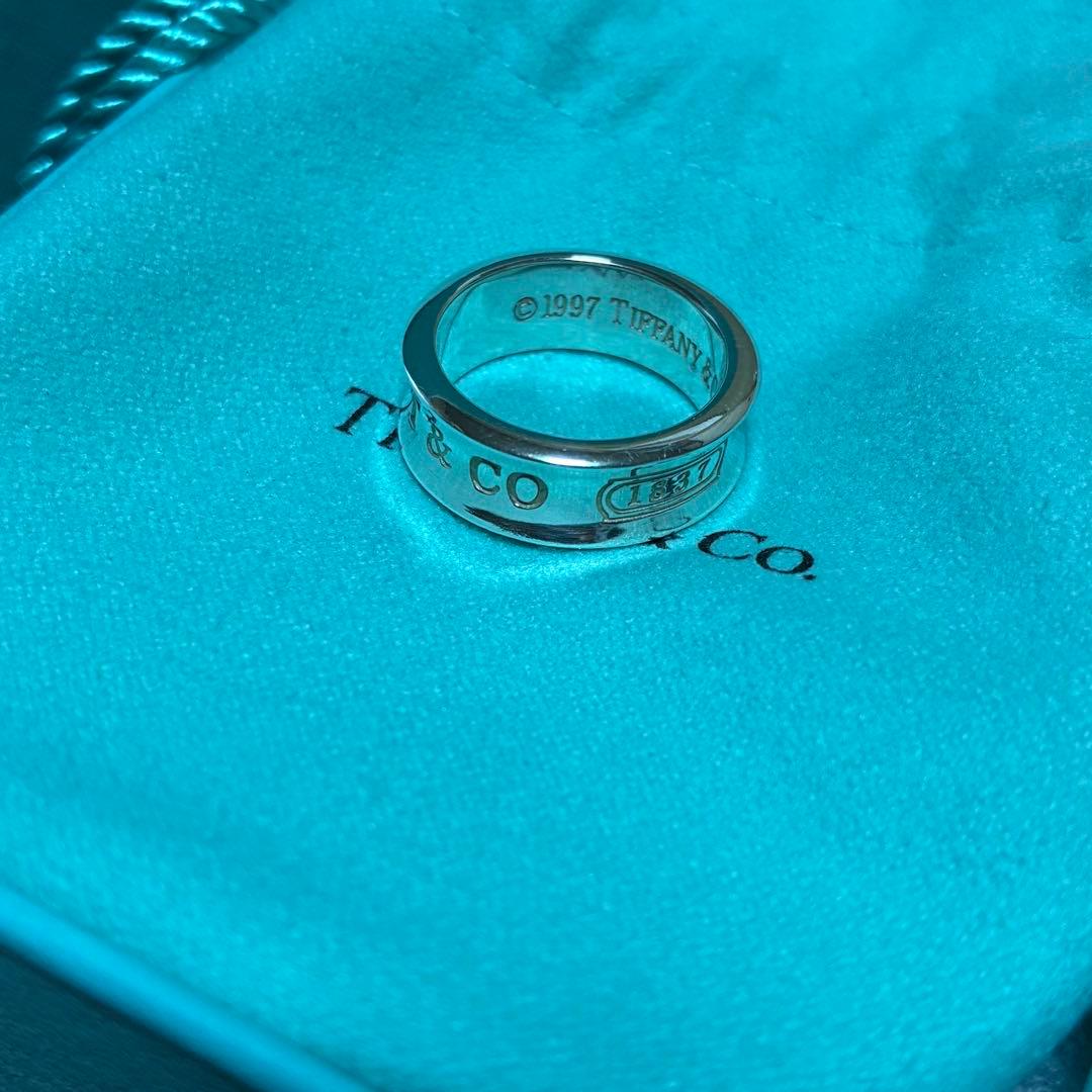 Tiffany & Co. 1837 ナロー ワイド リング