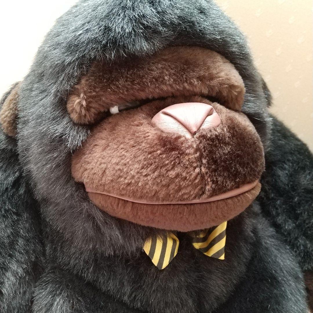 ヒロクンハウス　ゴリラ ぬいぐるみ 2体セット　座って35cm　大